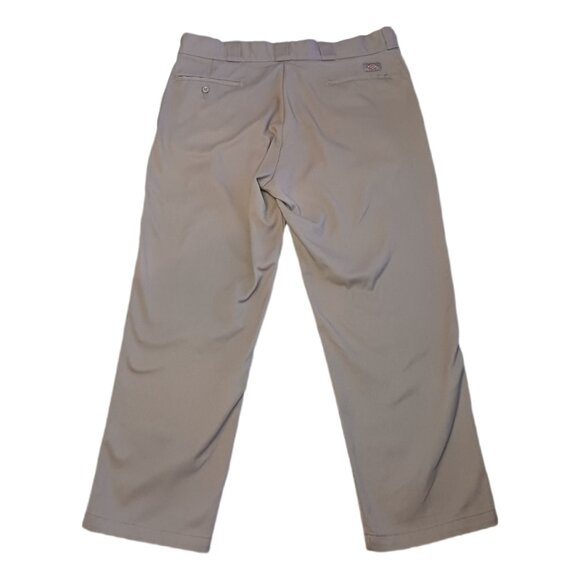 Dickies Mens 38 Work Pants Khaki 874 Original Fit Flex Movement Mens 38 READ - Picture 5 of 14